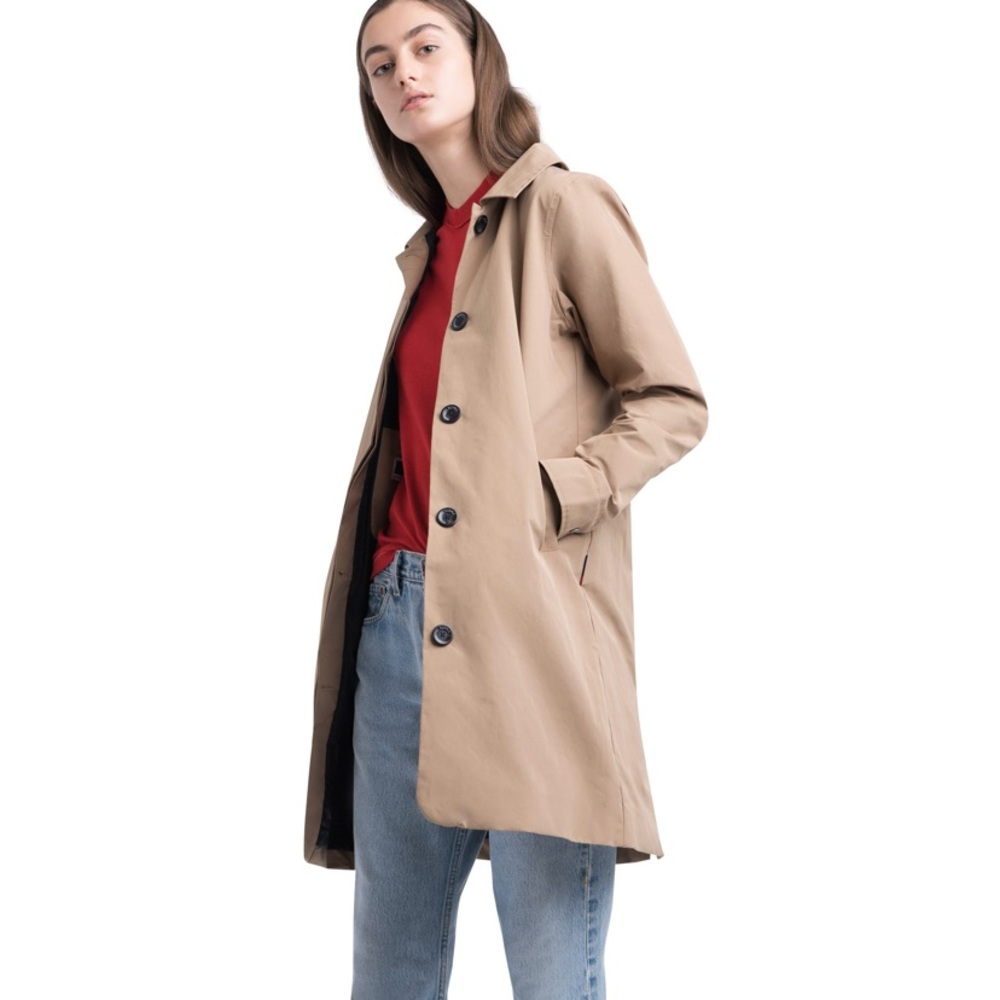 Mac coat insulated rain trench coat trench-coat